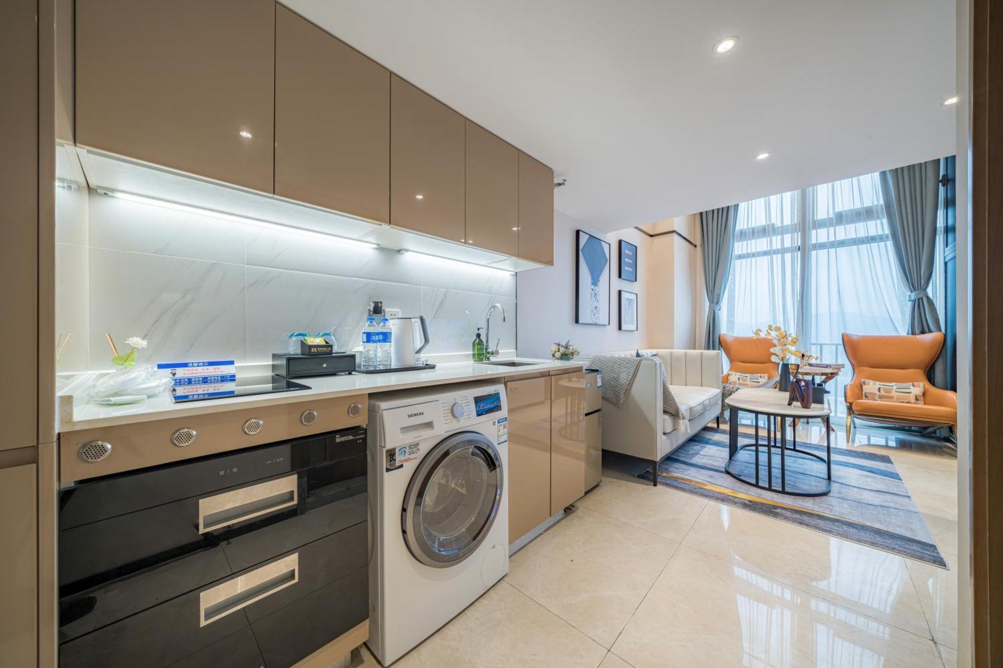 Gepai Executive Apartment - Shenzhen Futian Convention And Exhibition Center エクステリア 写真