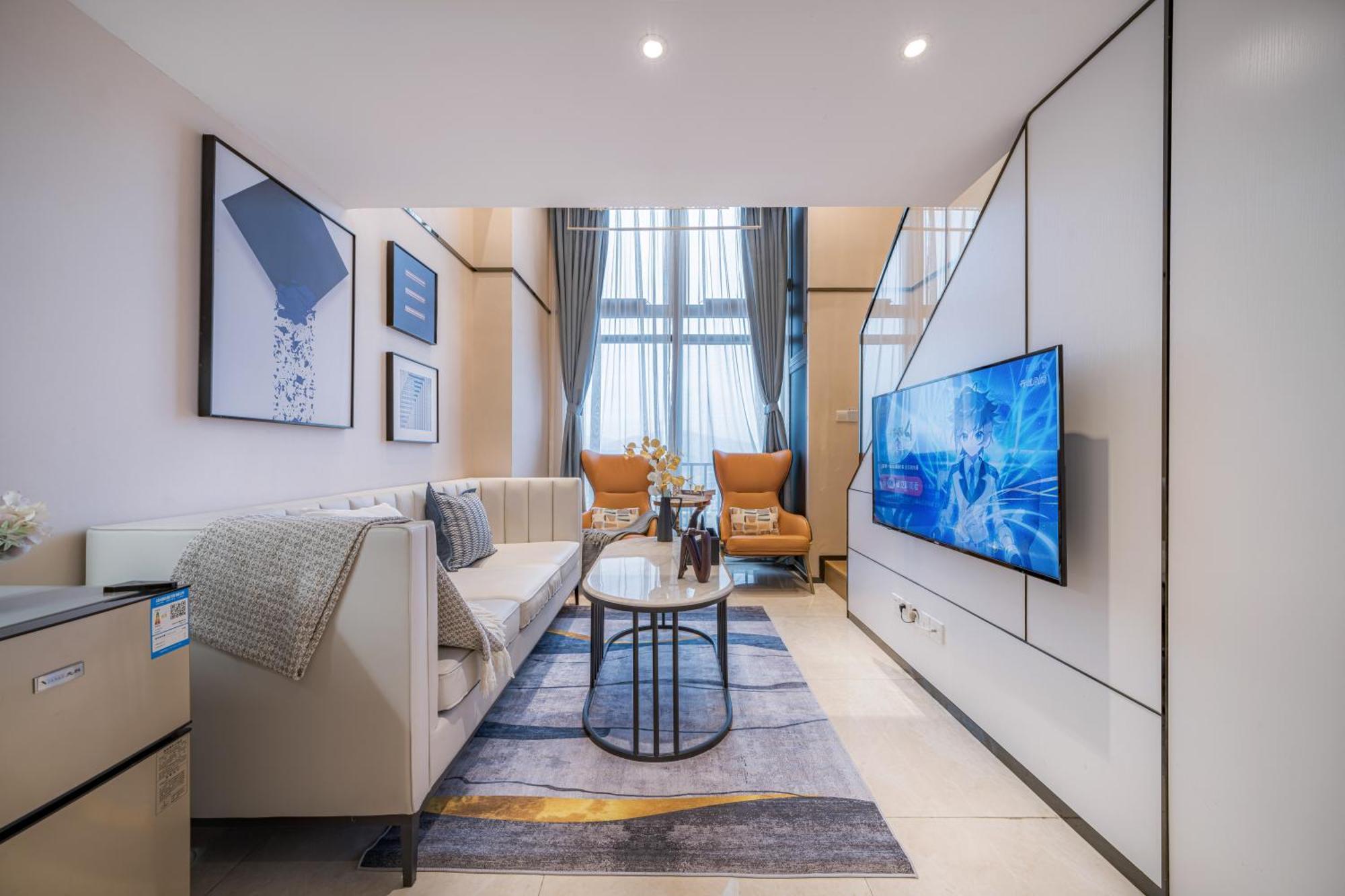 Gepai Executive Apartment - Shenzhen Futian Convention And Exhibition Center エクステリア 写真