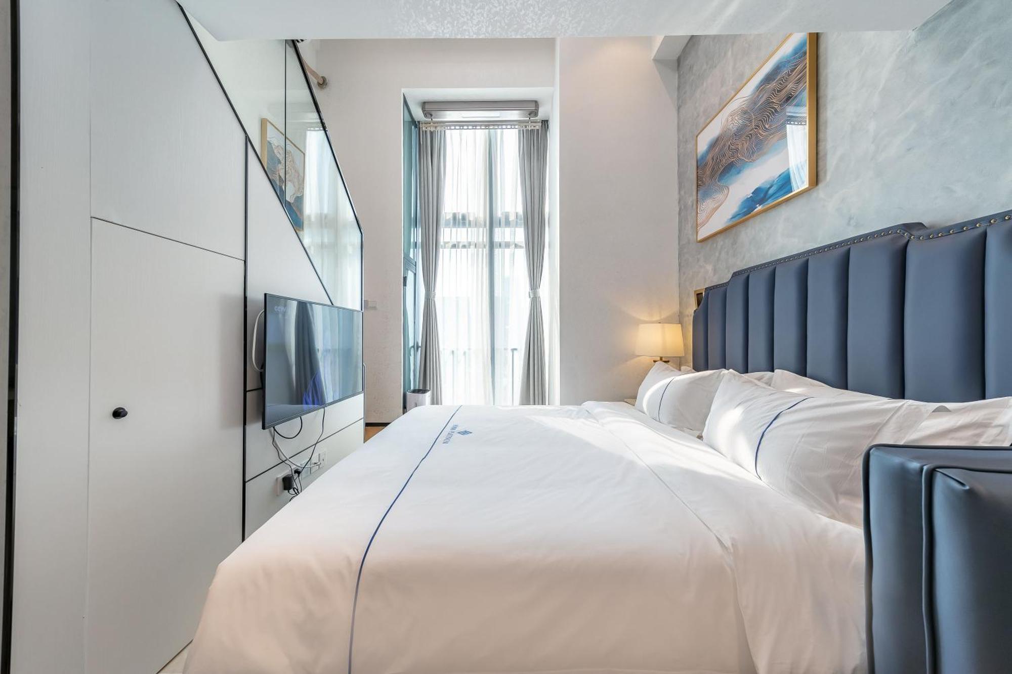 Gepai Executive Apartment - Shenzhen Futian Convention And Exhibition Center エクステリア 写真