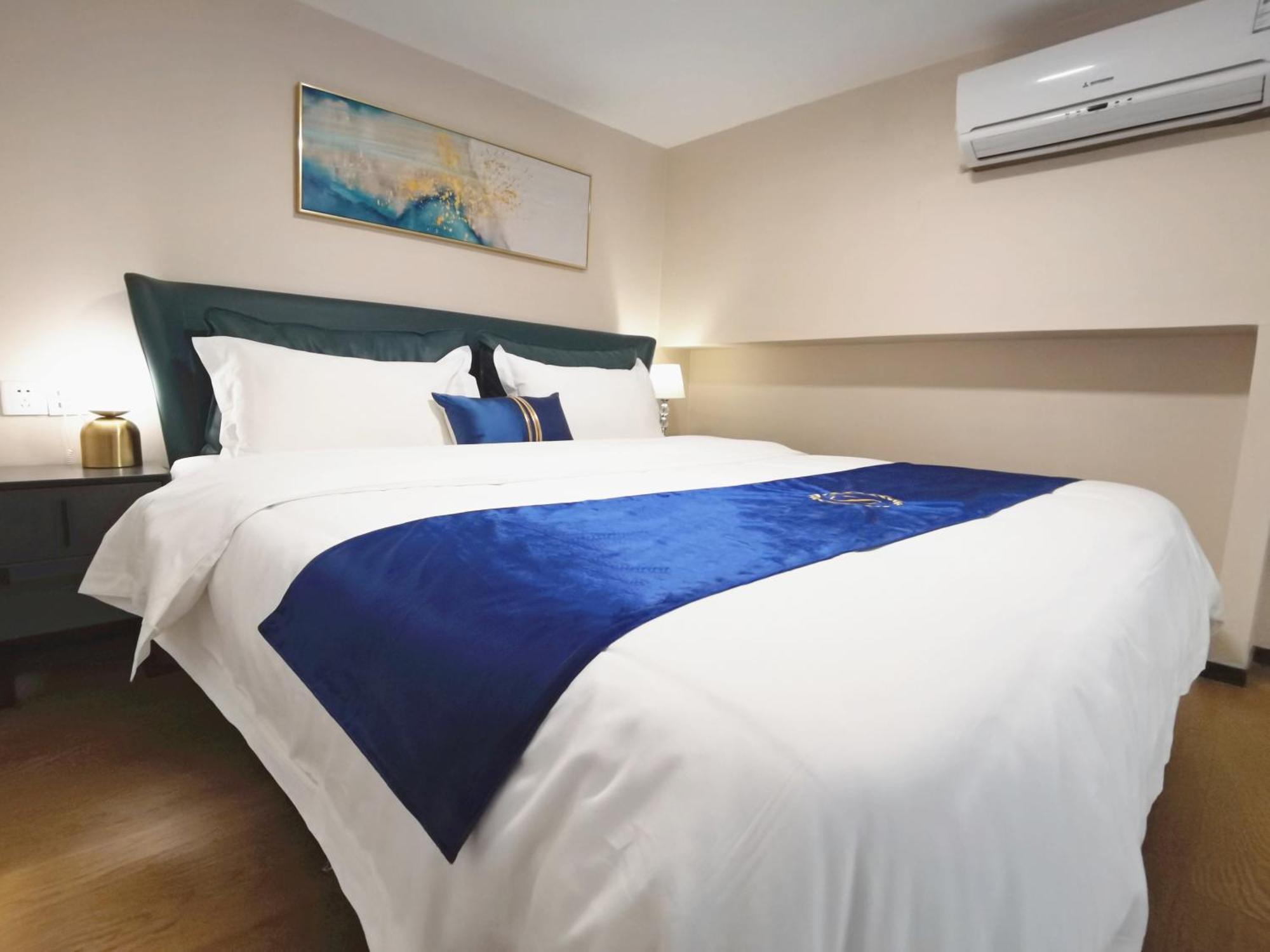 Gepai Executive Apartment - Shenzhen Futian Convention And Exhibition Center エクステリア 写真